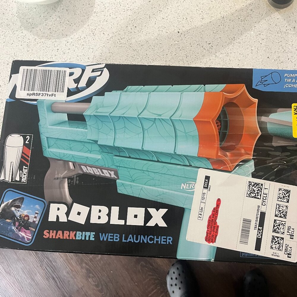 Roblox x NERF SharkBite Rocket Launcher